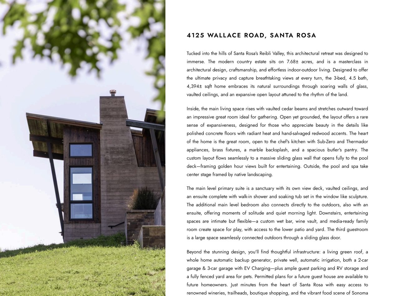 Property book spread